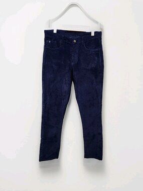 Turtleson Arthur Corduroy 5-Pocket Blue Golf Pants Mens Tag 32x34 Fits 32x32